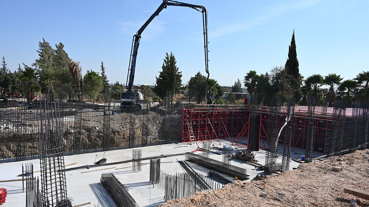 MKÜ Antakya MYO Yeni Binasının Temeli Atıldı