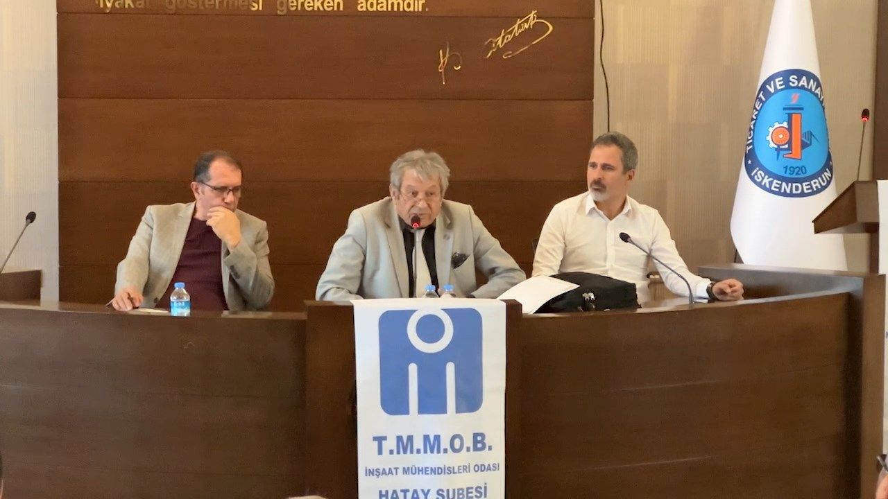 İskenderun’da “Deprem ve Hukuk” Konferansı…