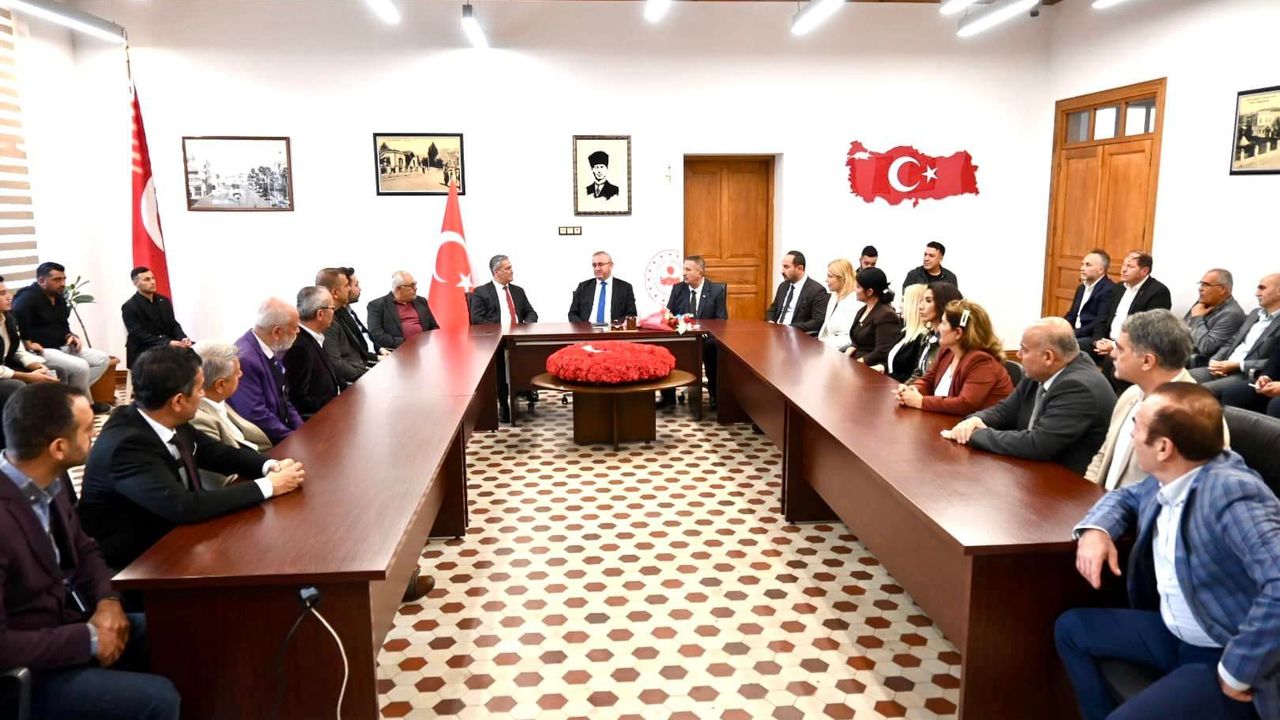 MHP heyeti ve Başkan Gül’den Kaymakam ziyaret…