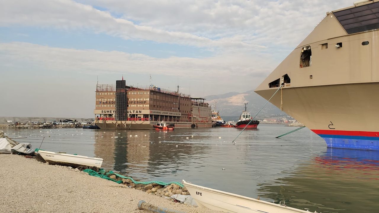 Süheyla Sultan Gemisi İskenderun’dan ayrıldı…