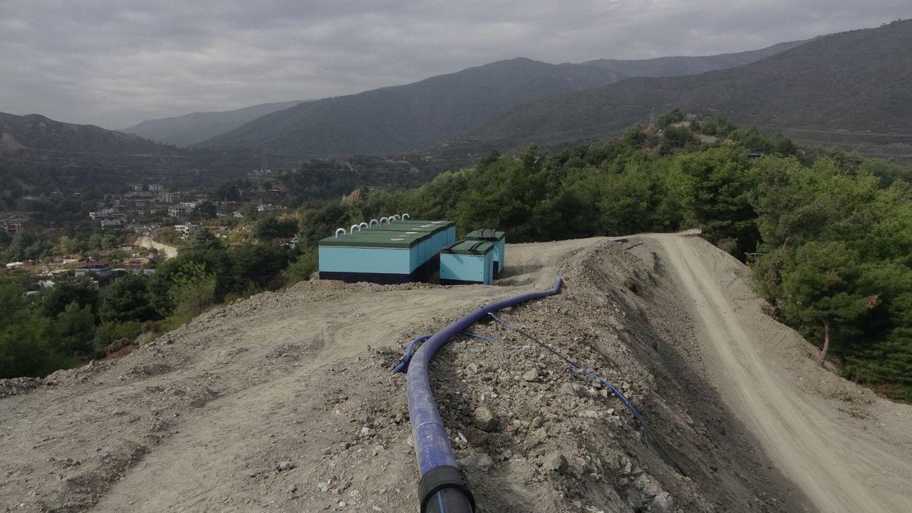 Depremde Yıkılan Karlısu Deposu Yenileniyor