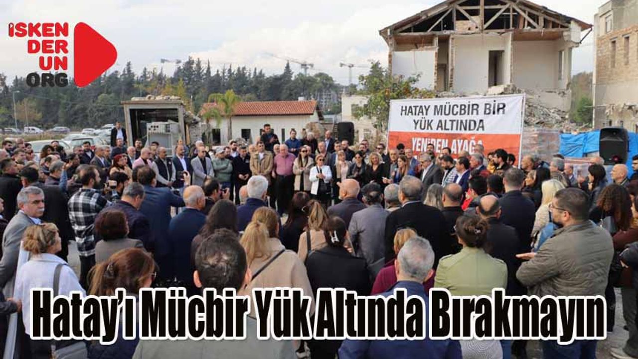 Hatay Odaları Toplandı