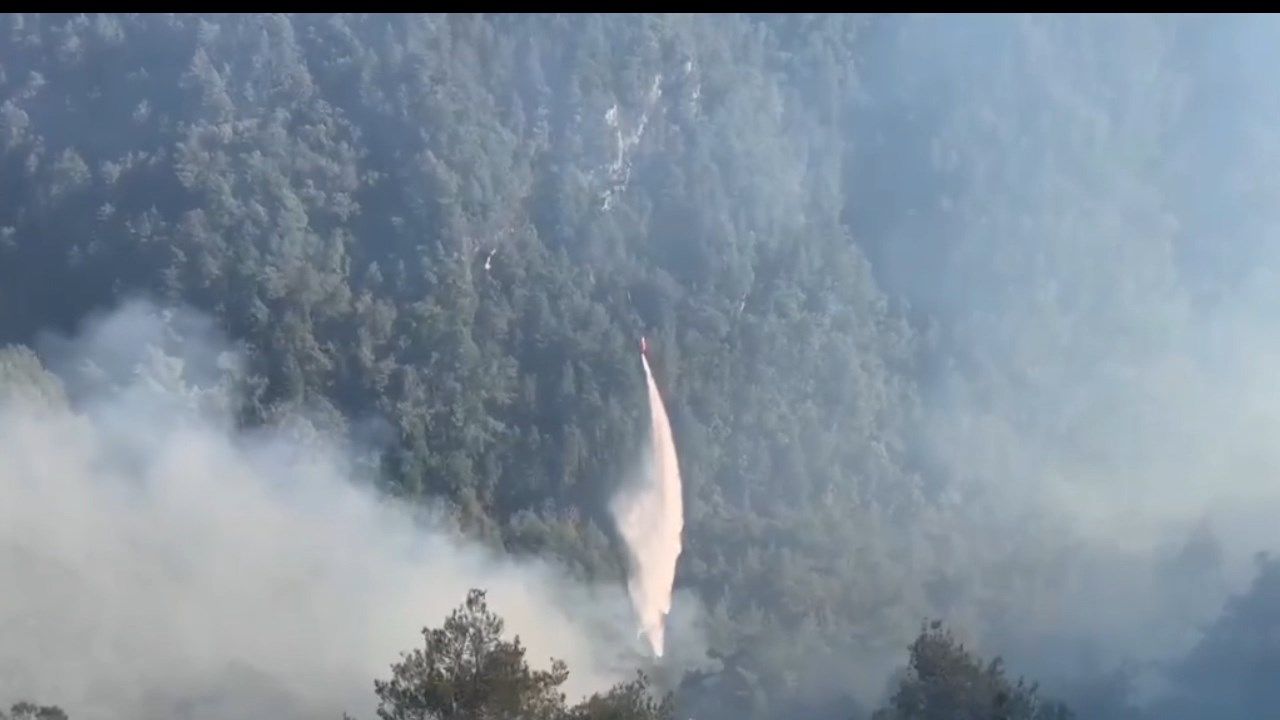Yangına 152 araçla 479 personel müdahale ediyor