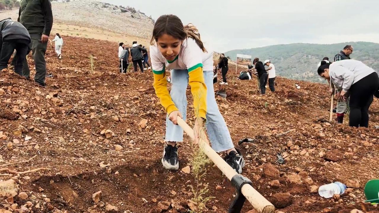 Hatay’da 7 bin fidan toprakla buluşturuldu…