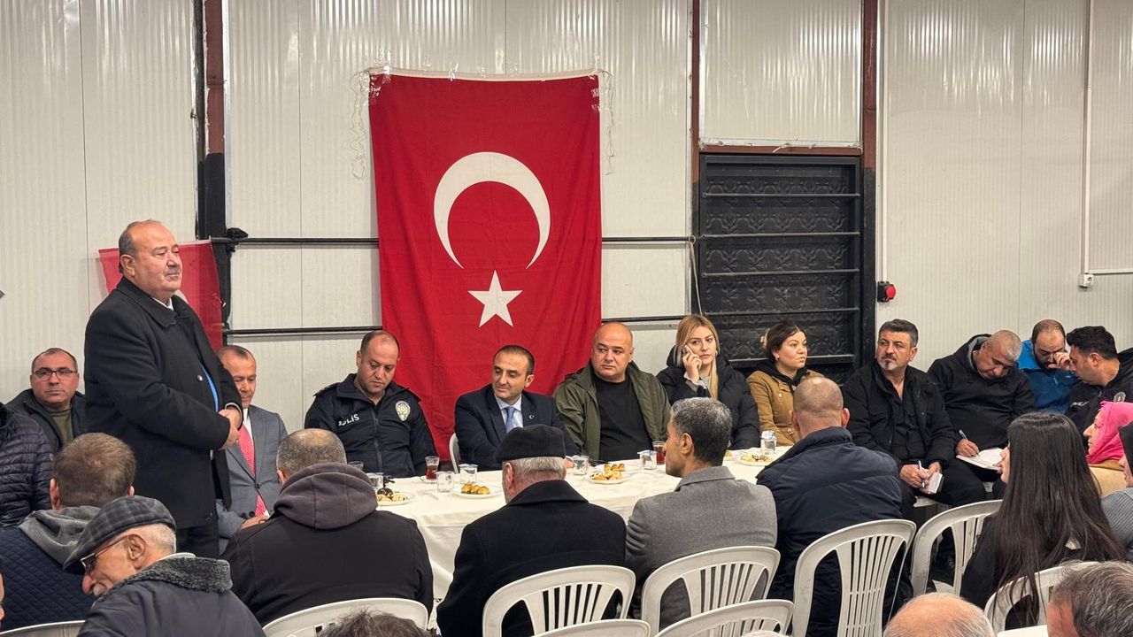 Emniyet Müdürü Güneş ve ekibi halkla buluştu…