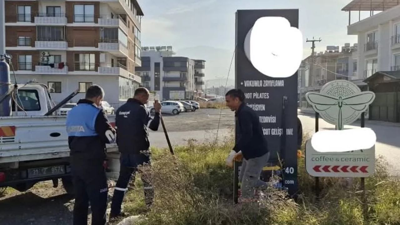 Estetiği Bozan Reklam Tabelaları Kaldırılıyor!