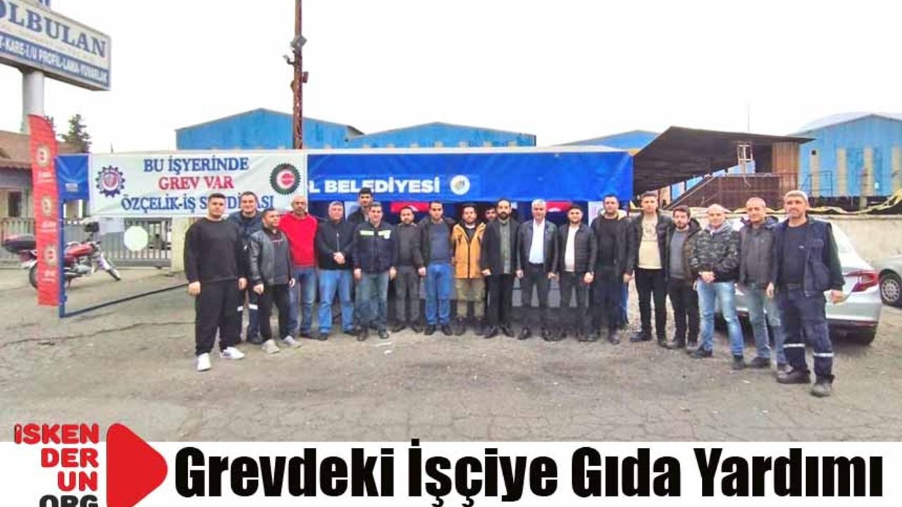 Hatay Büyükşehir Destek Verdi