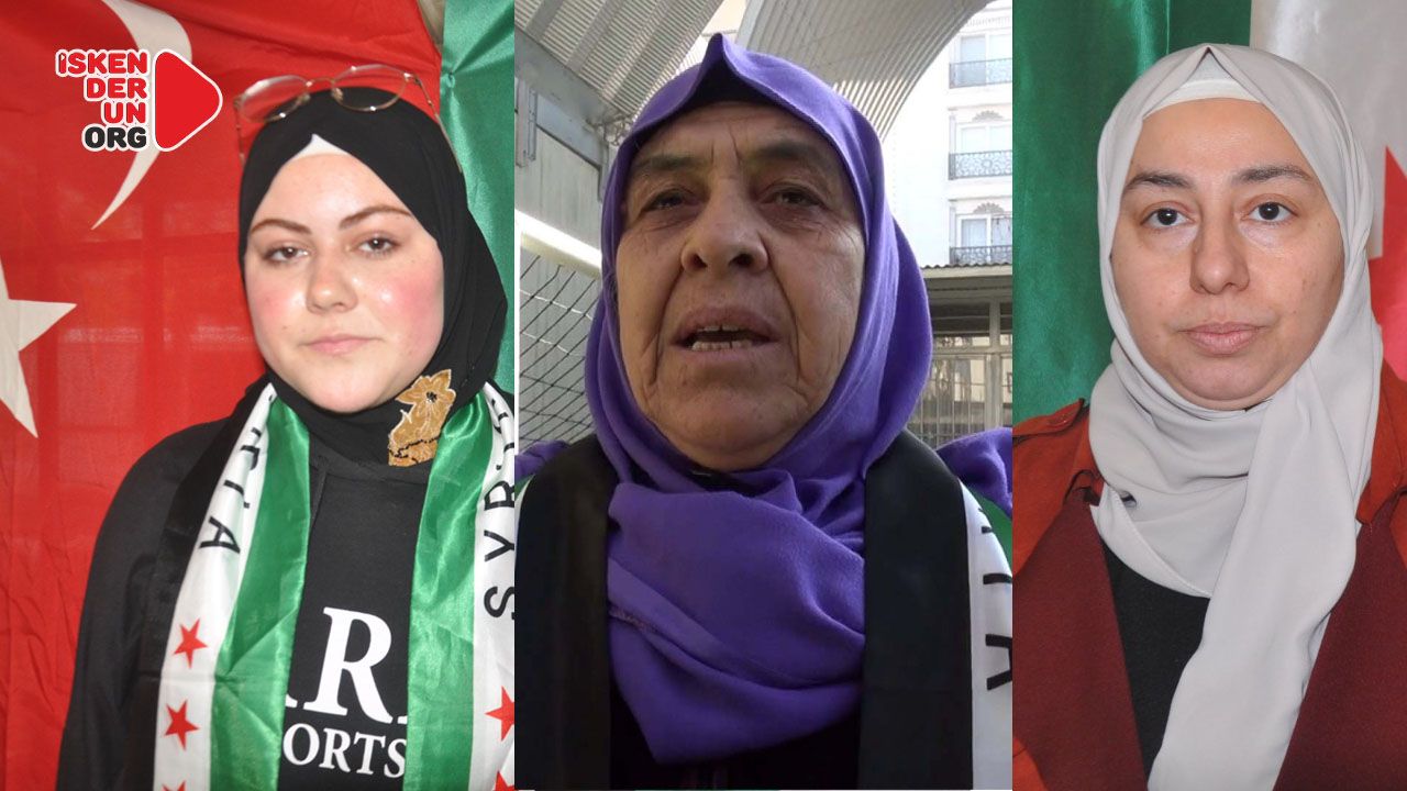 Suriyeli Kadınlardan Cumhurbaşkanına teşekkür