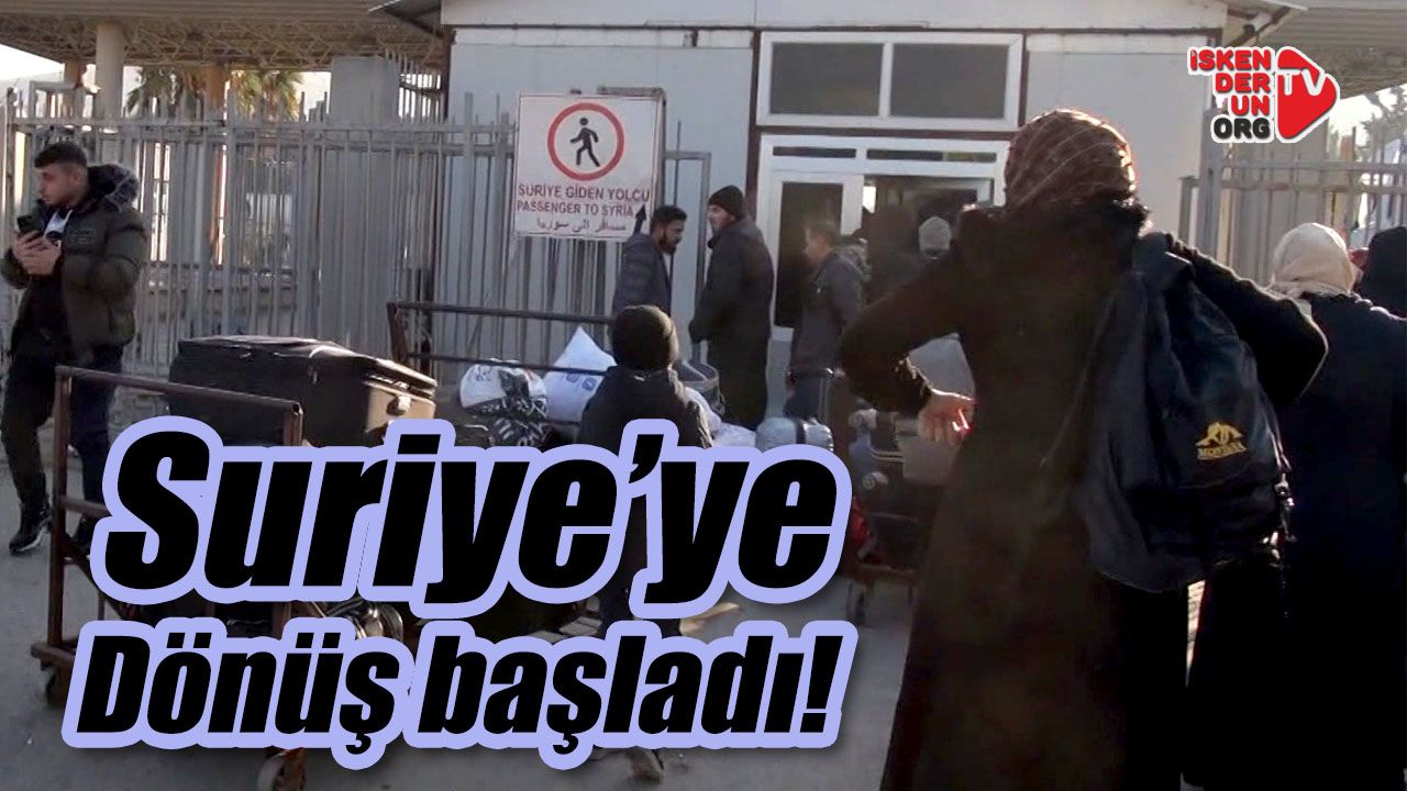 Cilvegözü Gümrük Kapısı’nda Yoğunluk