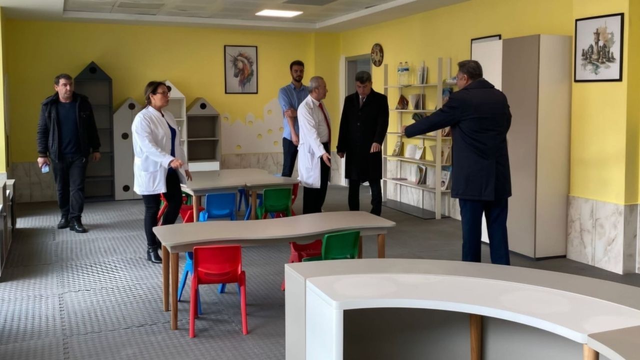 Hastanede Kreş ve Anaokulu Hizmete Giriyor!