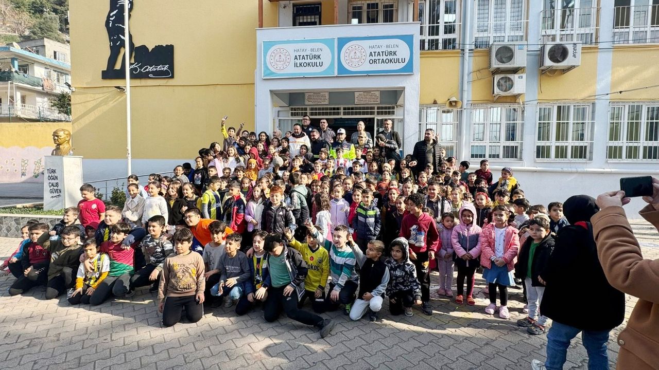 Belen’de öğrencilere "Meslekleri Tanıyoruz" Etkinliği…