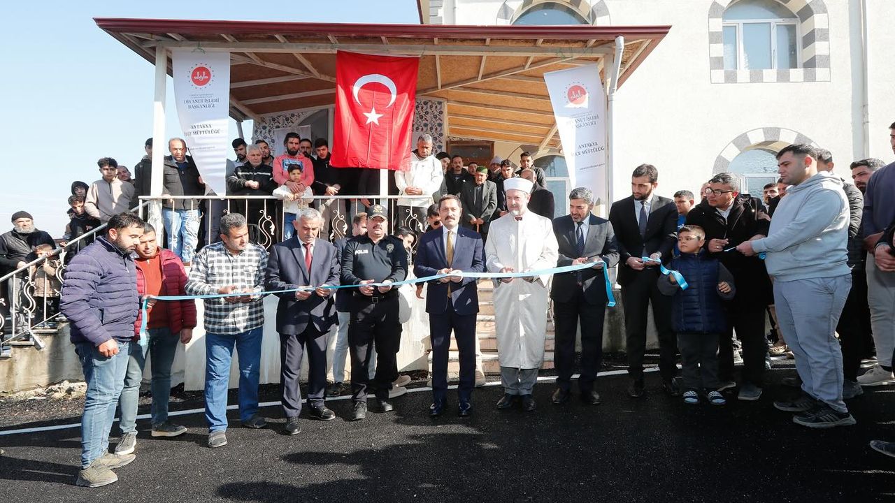 Muhammed-ül Emin Camii İbadete Açıldı