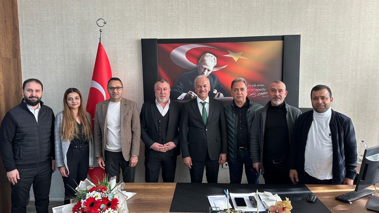 İSTE Genel Sekreteri Balaman’a, İGC’den ziyaret