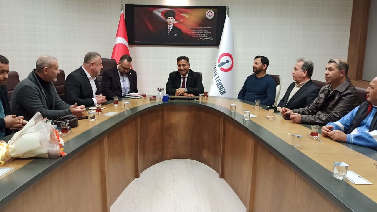 İGC Yönetimi ve üyelerinden Rektöre ziyaret
