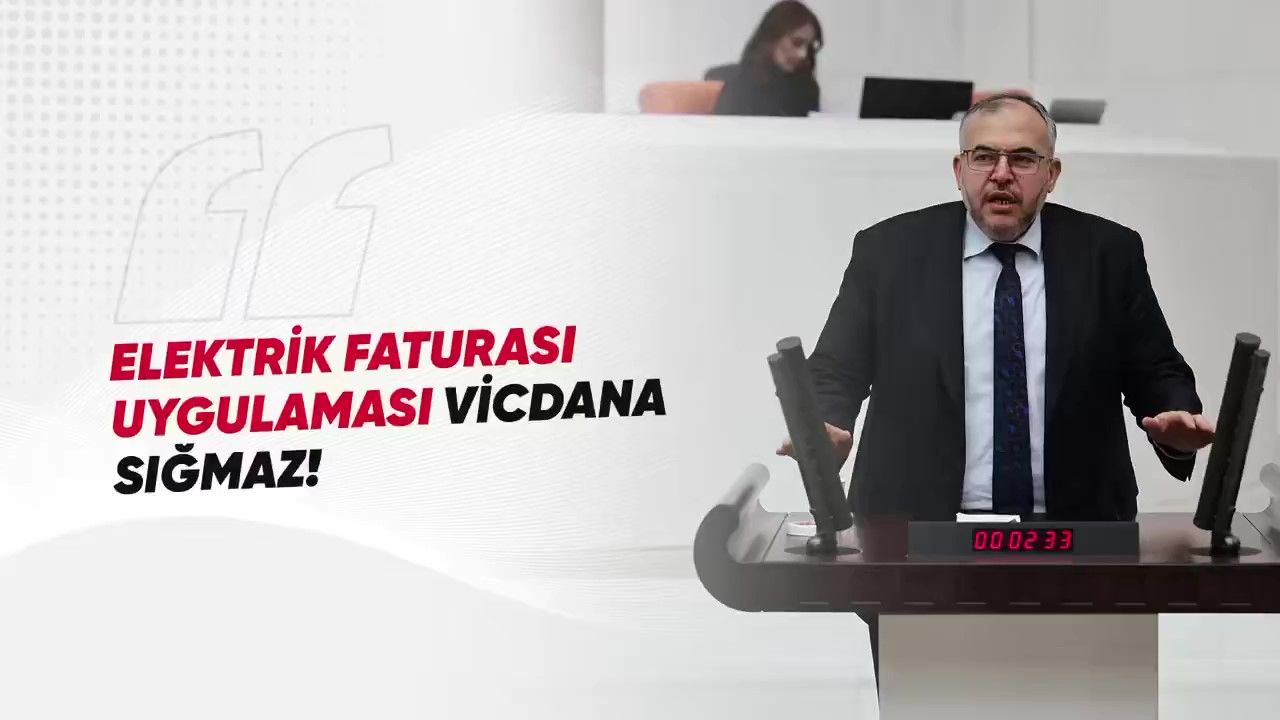 Çalışkan: ‘Asgari Ücretli ve Emekliye Fatura Darbesi!’