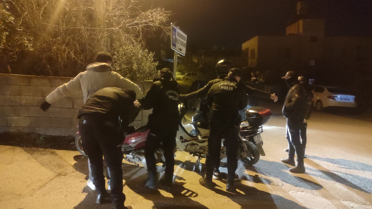 İskenderun’da Yılbaşı sıkı güvenlik suçları önledi…