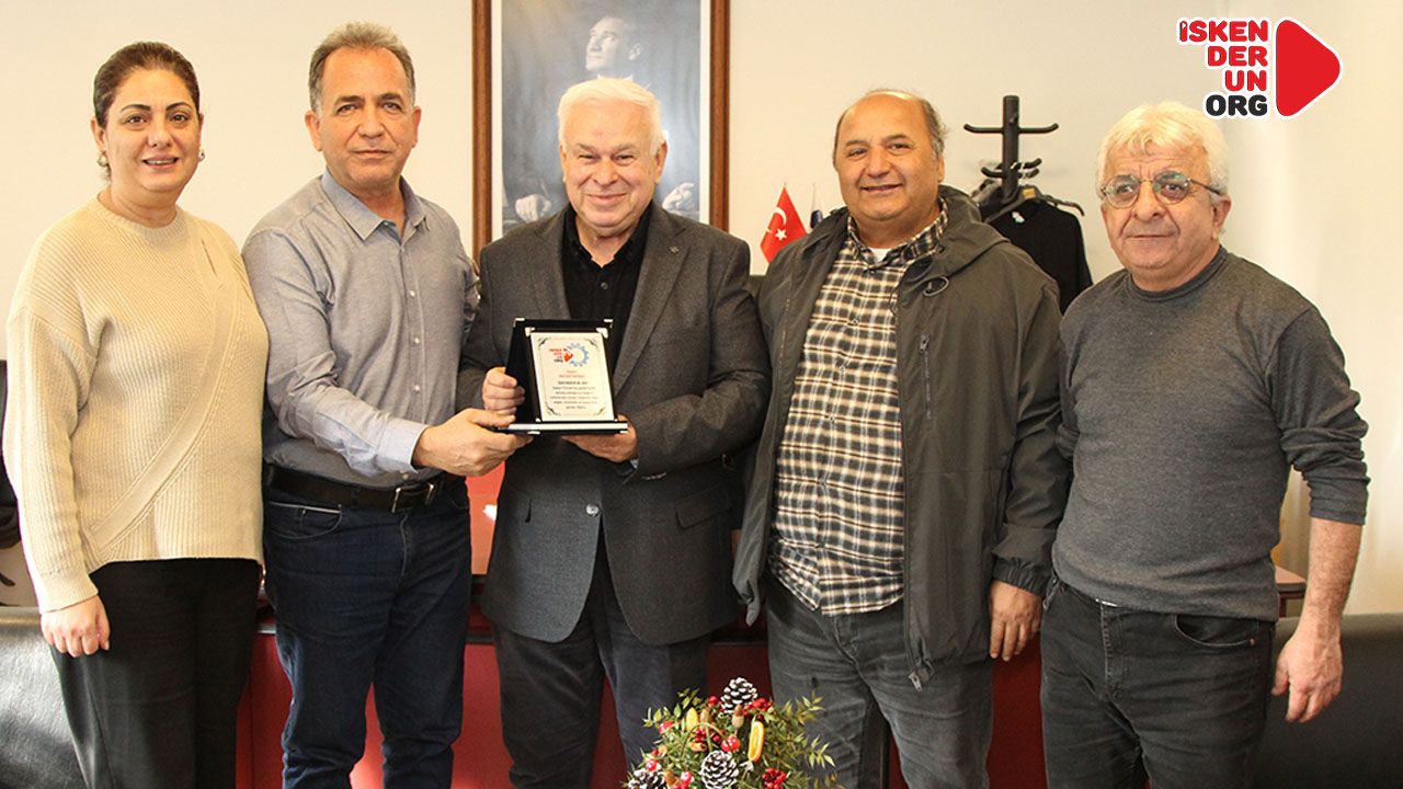 İskenderun.org yazarı Ekinci’ye Teşekkür…