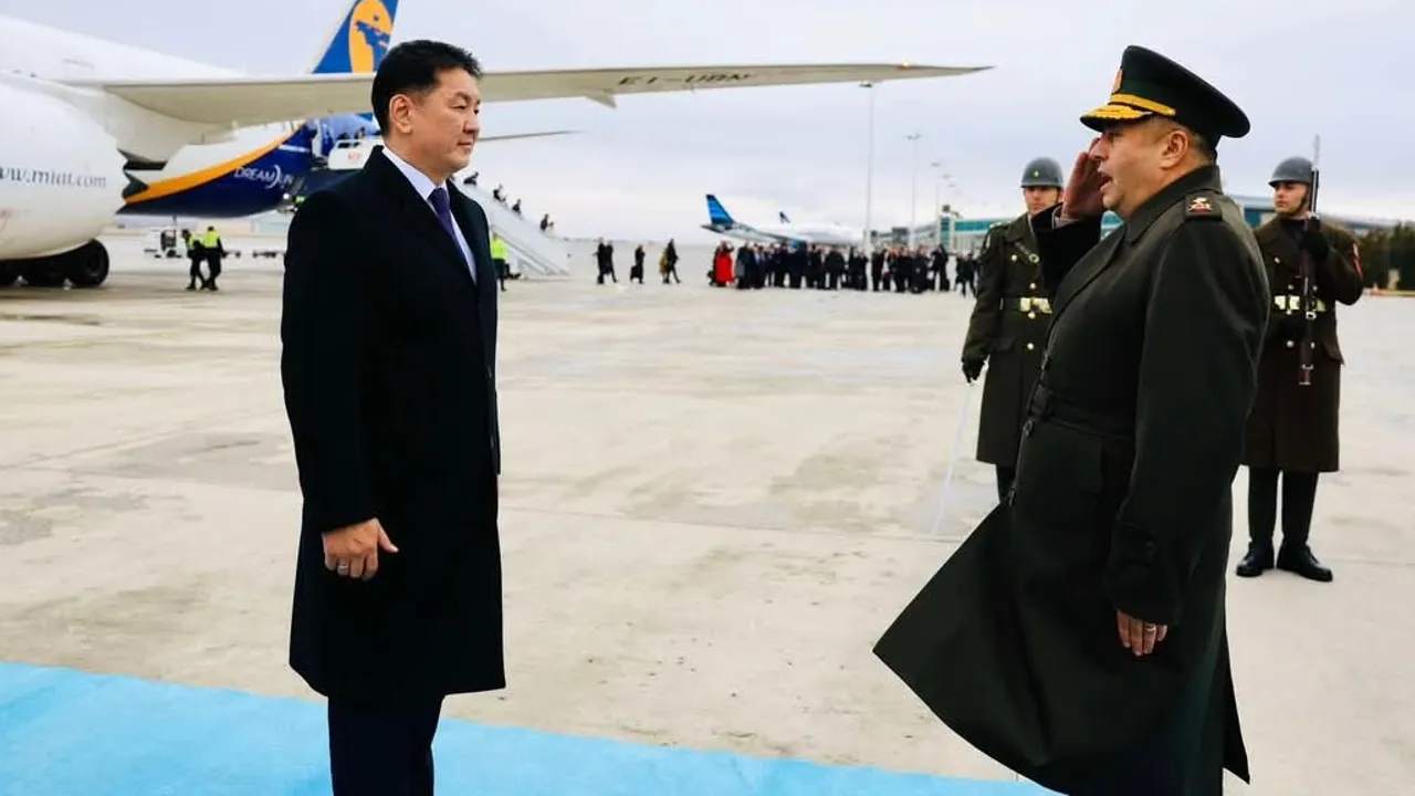 Moğolistan'dan 21 yıl sonra Türkiye'ye ziyaret