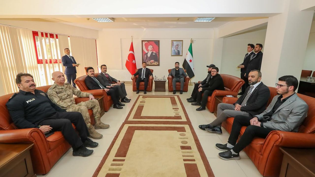 Hatay Valisi, Lazkiye Valilik Heyetiyle Görüştü