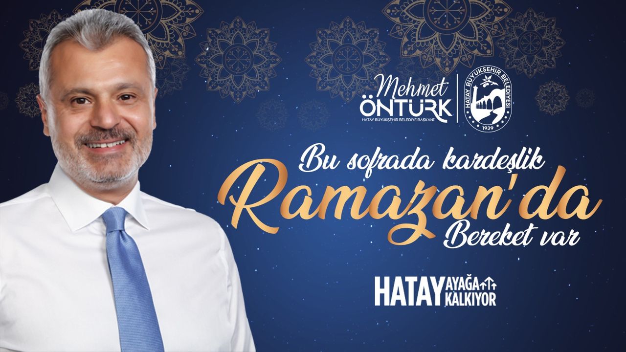 HBB Başkanı Öntürk’ten Ramazan Müjdeleri