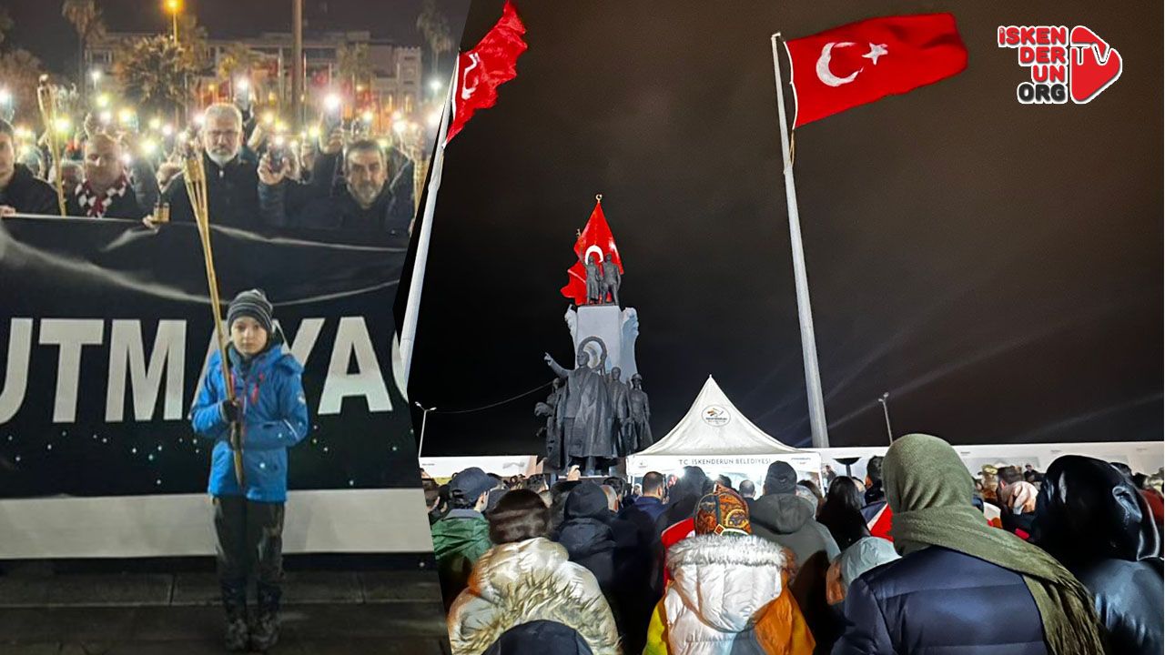 İskenderun’da Deprem Şehitleri Anıt Alanında Dualarla Anıldı