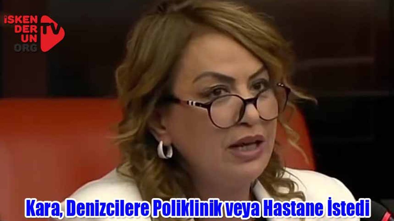 Belen ve Arsuz Hastanelerine Destek İstedi