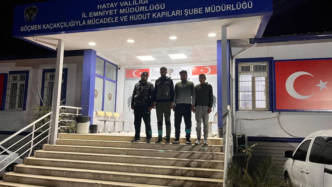 Hatay’da göçmen kaçakçılığı operasyonu