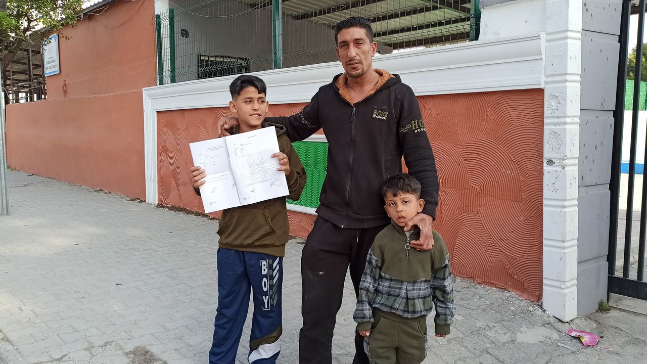 Çocuğunun kaydını alan Suriyeli ülkesine dönüyor
