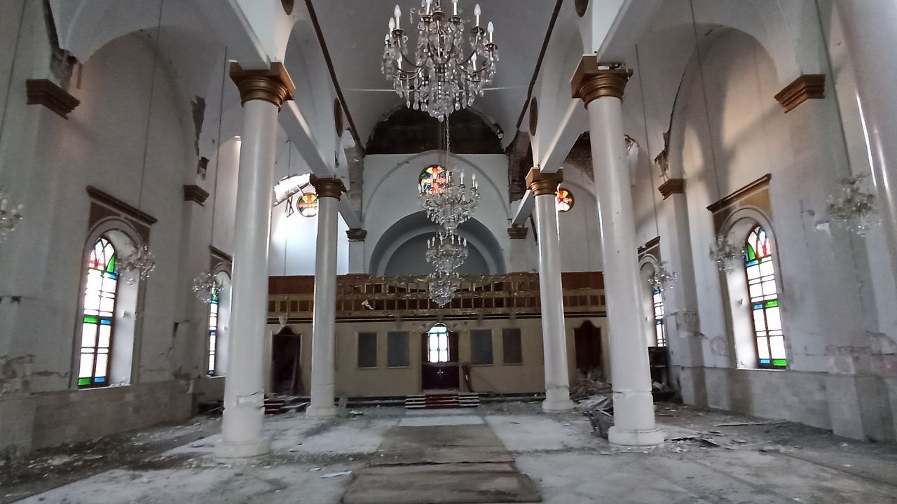 Aziz George ve Aziz Nikola Kiliselerinde restorasyon süreci…