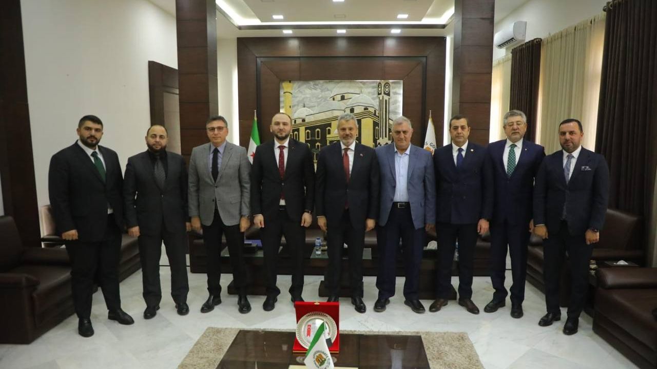 HBB Başkanı Öntürk, Dönmez ve Yumuşak Suriye’de