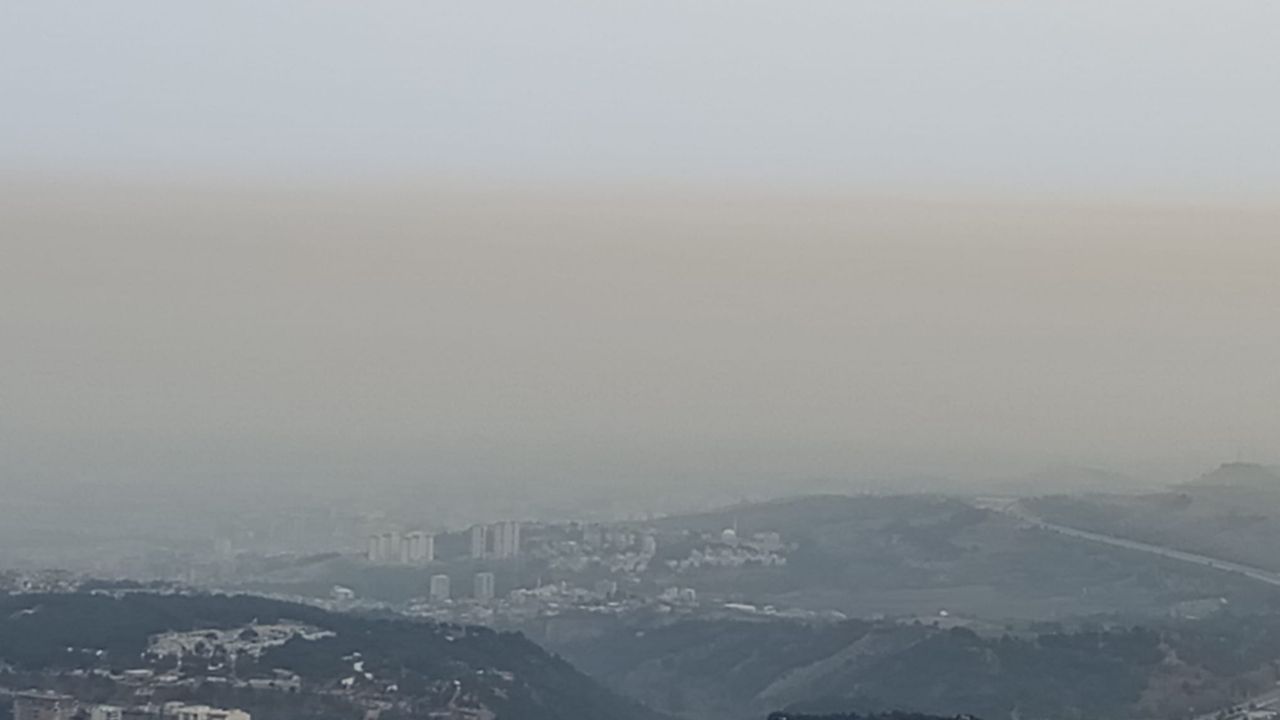 İskenderun semaları da çöl tozuna teslim
