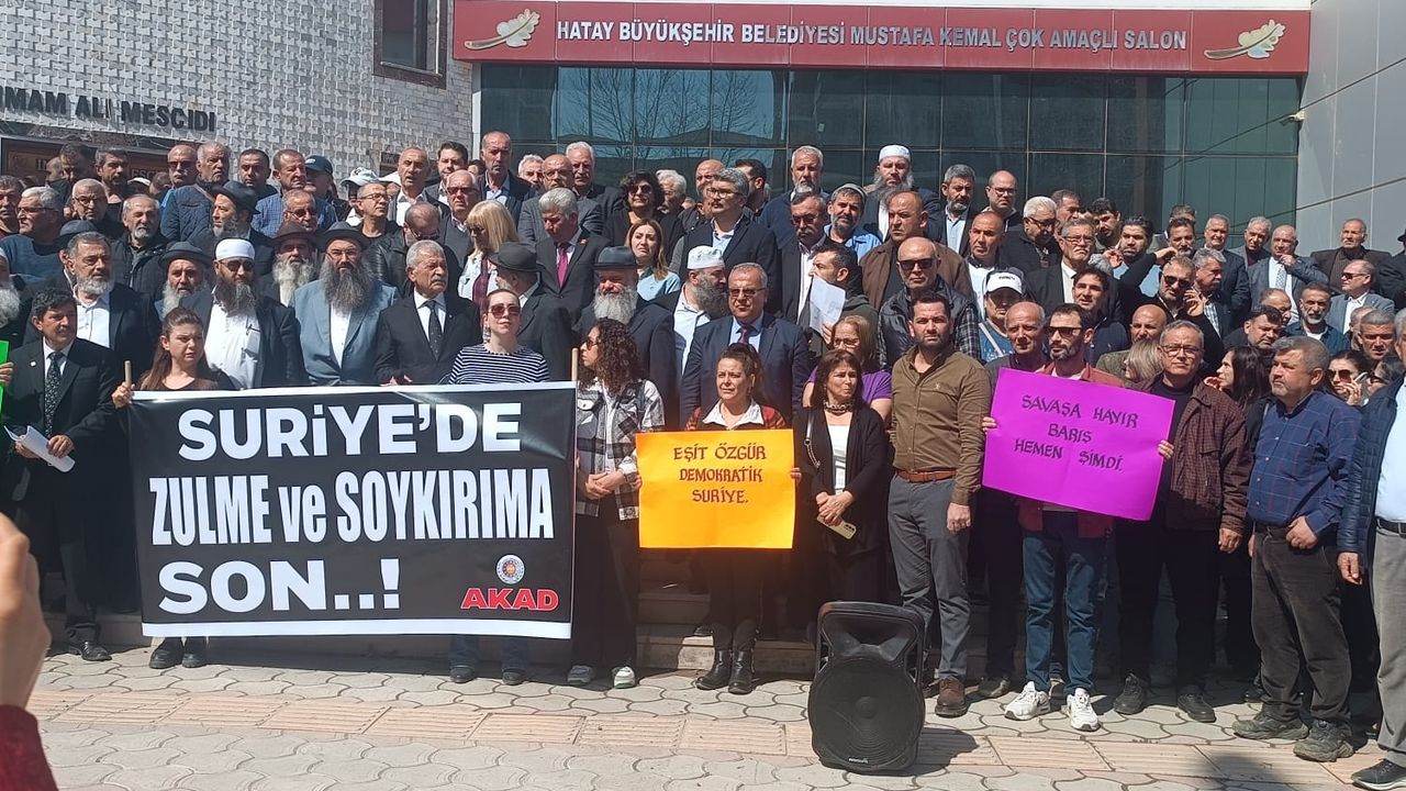 “Suriye’deki Alevilere Yönelik Saldırılara Dur Denmeli”