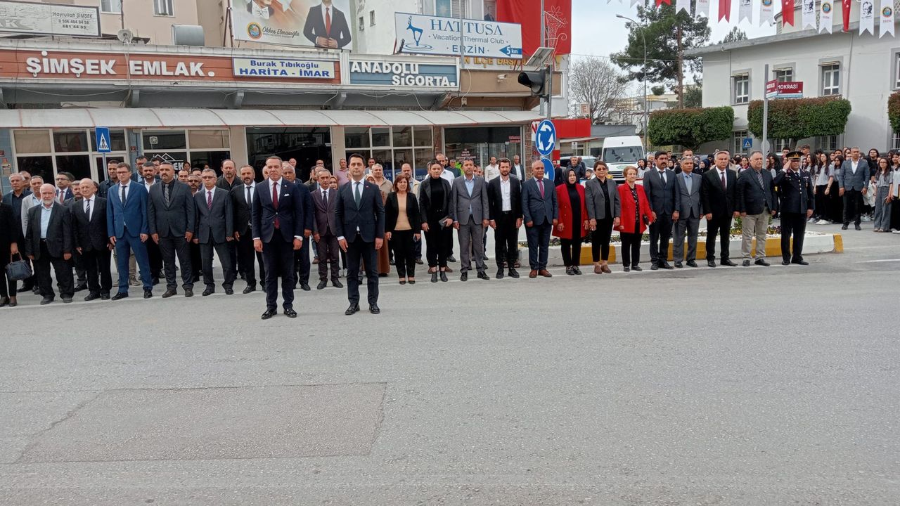 Erzin’de Çanakkale Zaferi’ni Kutlama ve anma…