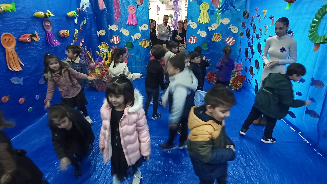 İyi ki Varsın Çocuk Anaokulu’ndan Sualtı Dünyası Sergisi…