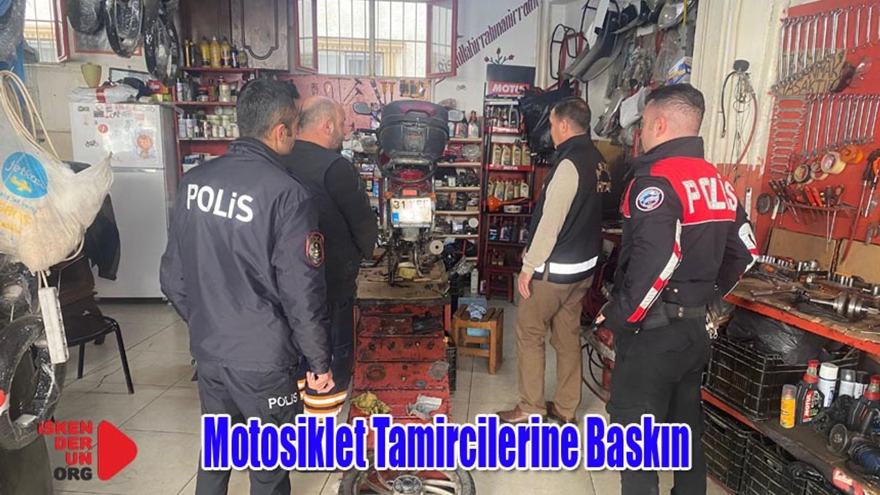 Plakasız Motosiklete Ceza