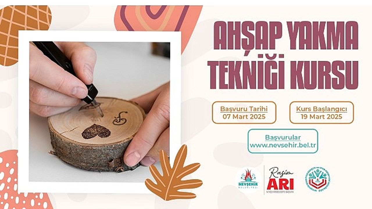 KAPEM’de Ahşap Yakma Tekniği Kursu