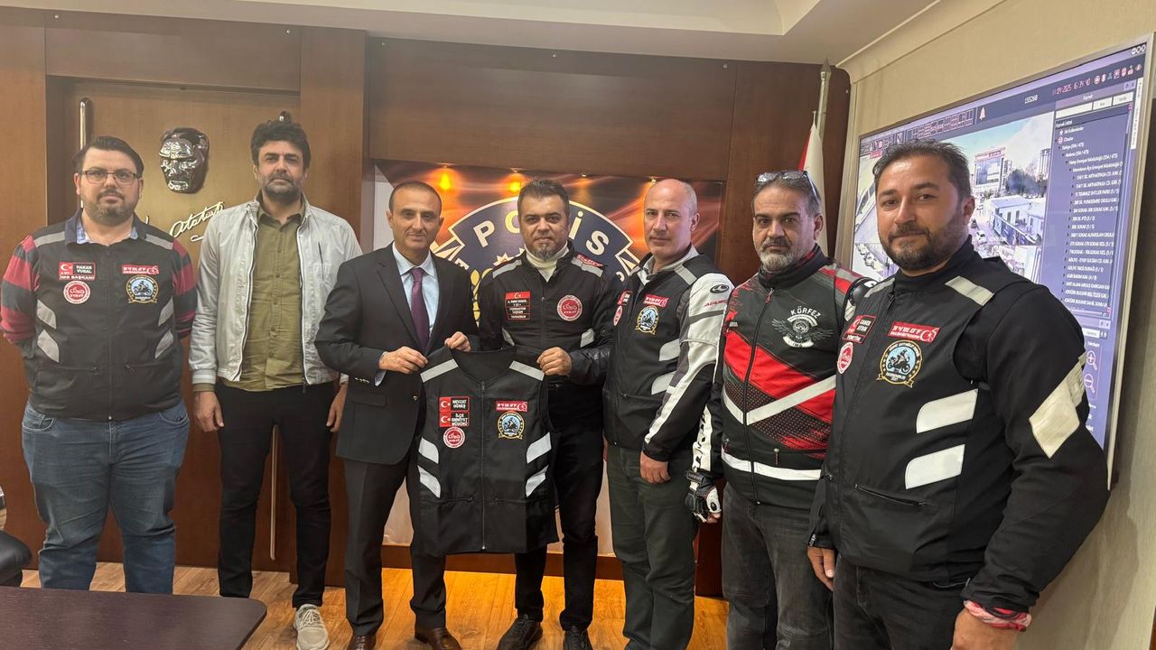 Körfez Motosiklet Derneği’nden anlamlı ziyaret