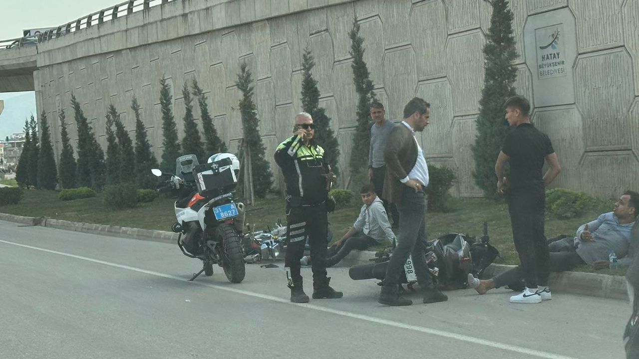 İskenderun’da iki kaza, üç yaralı...