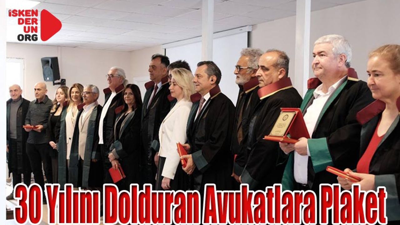 Hatay Barosu’ndan
