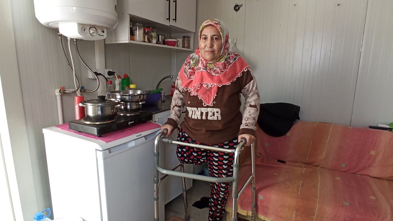 Ampute Depremzedenin en büyük hayali…