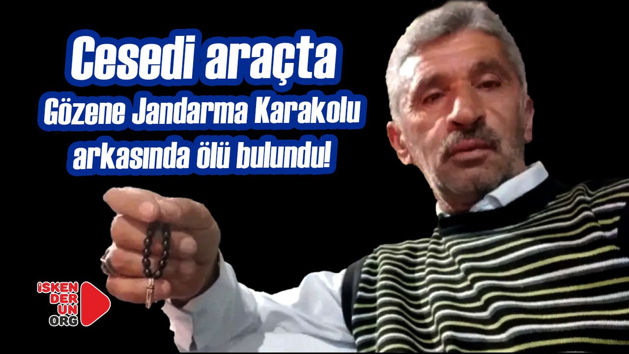 Jandarma Karakolu arkasında ölü bulundu