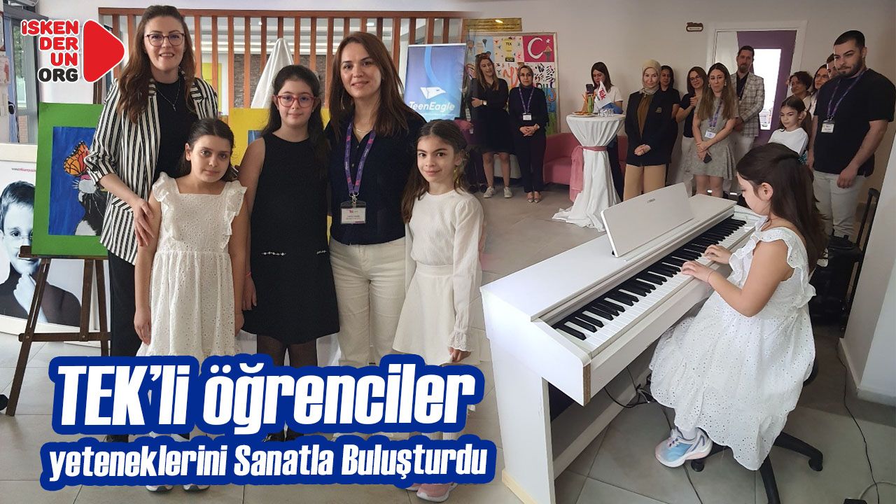 TEK’li yeteneklerini Sanatla Buluşturdu....