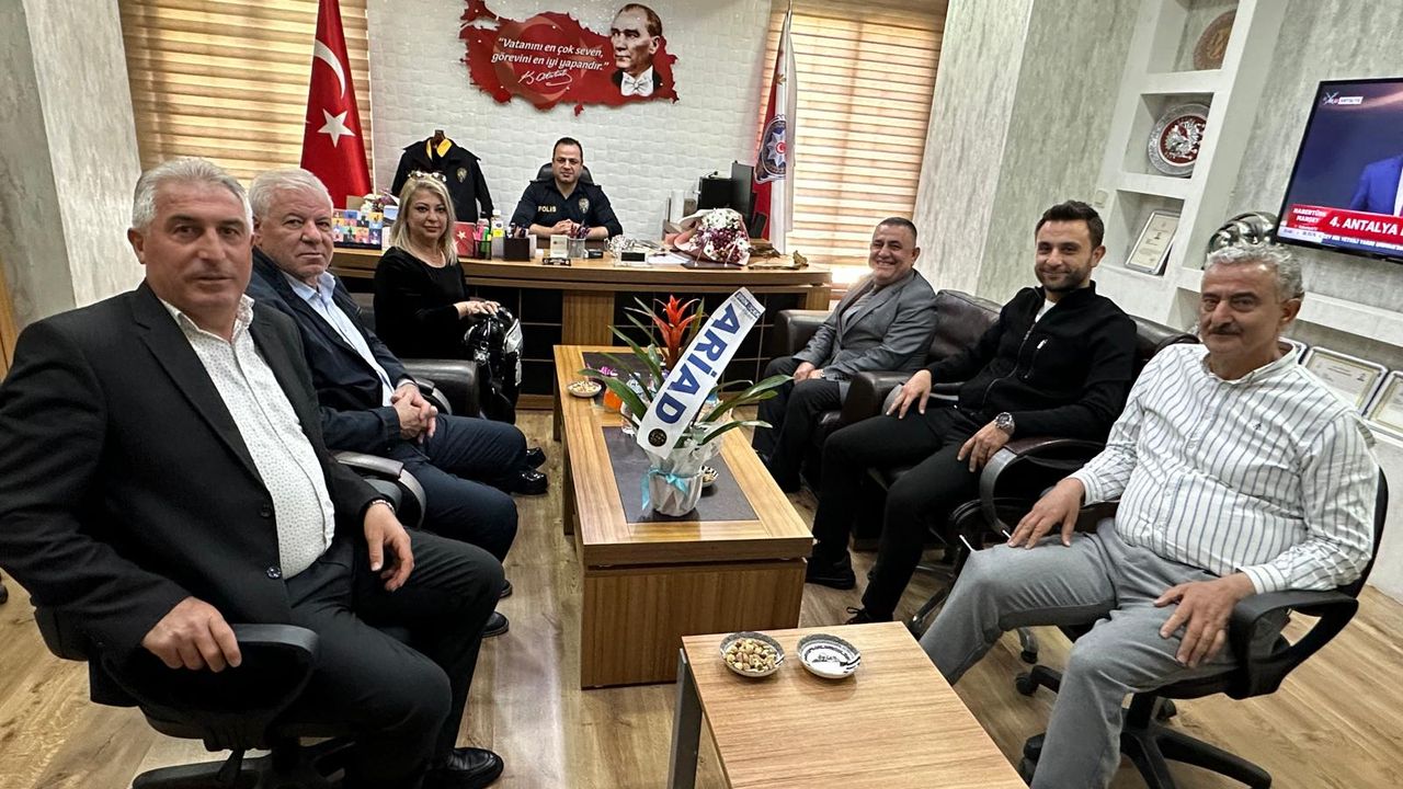 ARİAD’dan Emniyet Müdürü Gün’e Ziyaret