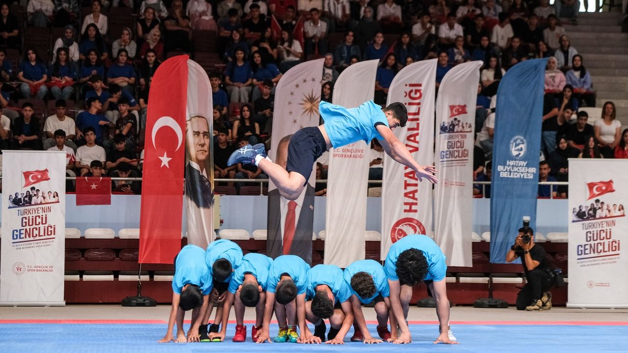 Hatay’da 19 Mayıs Coşkusu…
