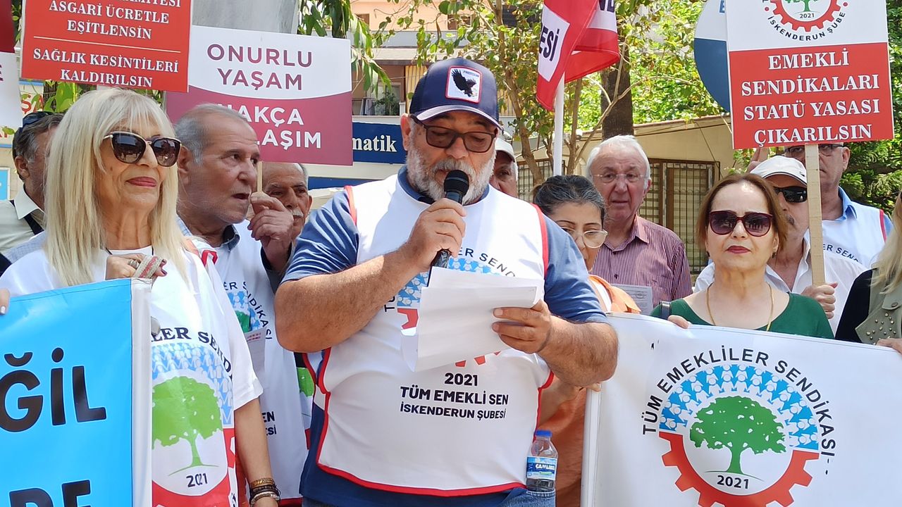 Emekliden enflasyon ve Geçim Sıkıntısına Tepkisi