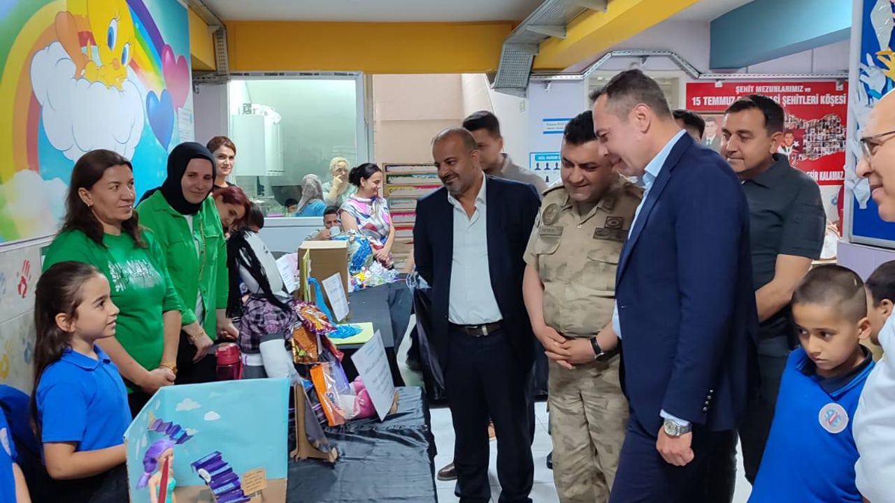 Erzin'de Şehit Uğur Ekiz İlkokulu'nda yılsonu etkinliği…