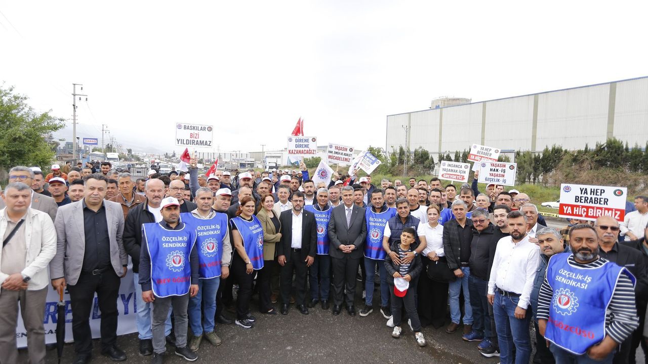 Yolbulan İşçileri grevi 316. Gününde…