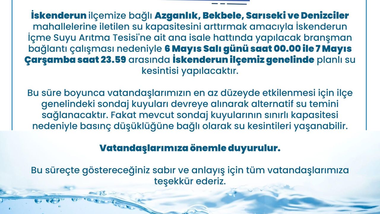 Su Kesintisi