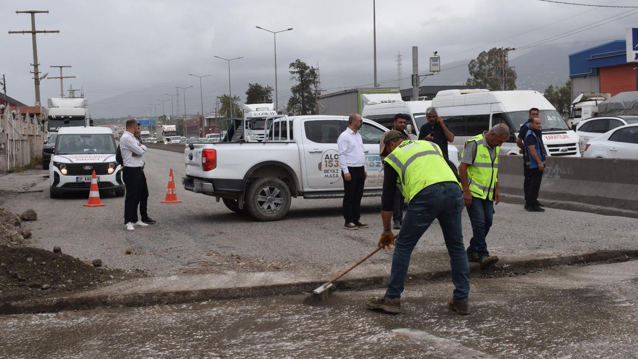 ‘Yerinde Çözüm' ekibinden soruna hızlı müdahale…