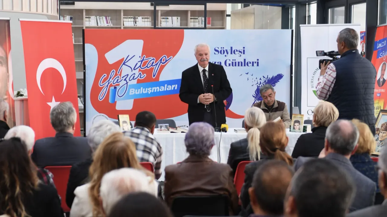Bursa Osmangazi’nin kütüphanelerinde edebiyat rüzgarları esti
